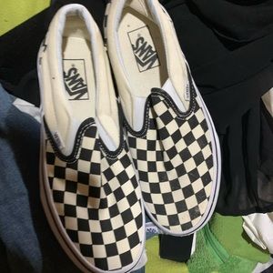 Size 9 checker Vans